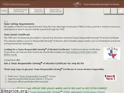 Sites similar to txbartendinglicense.com