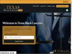 Sites similar to txblacklawyers.law