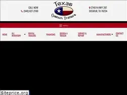 Sites similar to txcustomtrailers.com