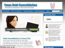 Sites similar to txdebtconsolidation.com