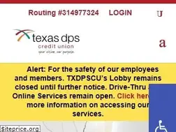 Sites similar to txdpscu.org