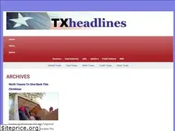 Sites similar to txheadlines.com
