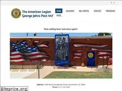 Sites similar to txlegion447.org