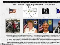 Sites similar to txlegiondist12.org
