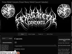 Sites similar to txmetalconcerts.com
