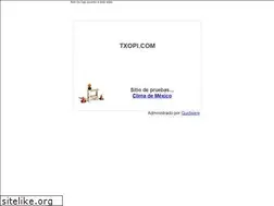 Sites similar to txopi.com