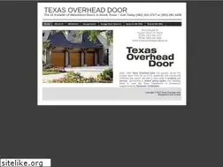 Sites similar to txoverheaddoor.com
