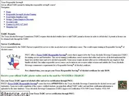 Sites similar to txresponsibleserving.com