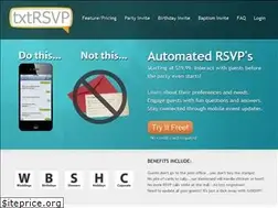Sites similar to txtrsvp.com