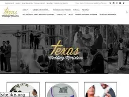 Sites similar to txweddingministers.com