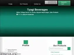 Sites similar to tyagibeverages.com