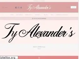 Sites similar to tyalexanders.com