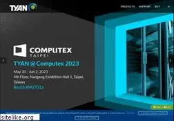 Sites similar to tyan.com