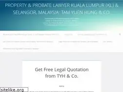 Sites similar to tyhlawyers.my