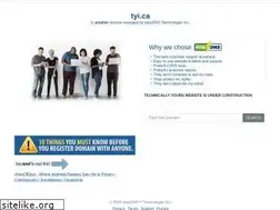 Sites similar to tyi.ca