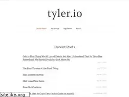 Sites similar to tyler.io