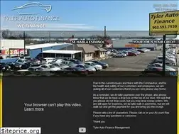 Sites similar to tylerautofinance.com