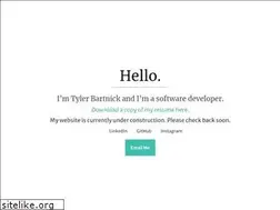 Sites similar to tylerbartnick.com