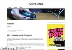 Sites similar to tylerbickford.com