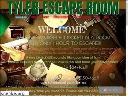 Sites similar to tylerescaperoom.com