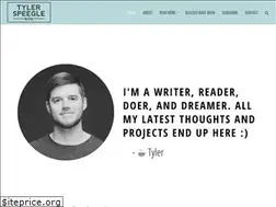 Sites similar to tylerspeegle.com
