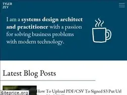 Sites similar to tylerzey.com