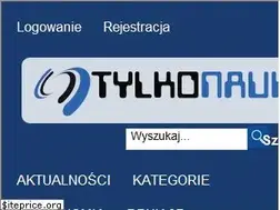 Sites similar to tylkonauka.pl