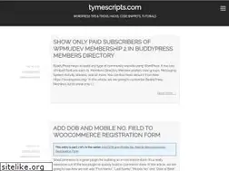 Sites similar to tymescripts.com