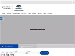 Sites similar to tynansubarusutherland.com.au