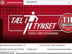 Sites similar to tynsetidrett.no
