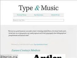 Sites similar to typeandmusic.com