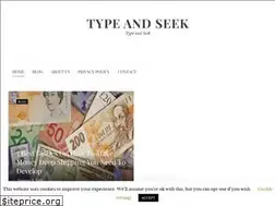 Sites similar to typeandseek.net