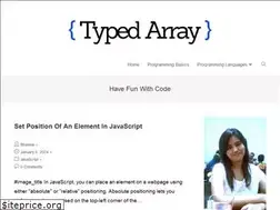 Sites similar to typedarray.org