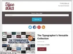 Sites similar to typedeals.com