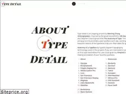 Sites similar to typedetail.com