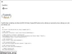 Sites similar to typedrest.net