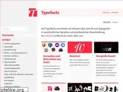 Sites similar to typefacts.de