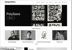 Sites similar to typegoodness.com