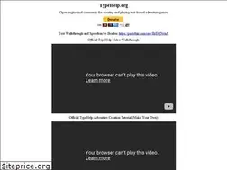 Sites similar to typehelp.org