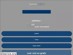 Sites similar to typelesonline.nl