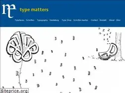 Sites similar to typematters.de