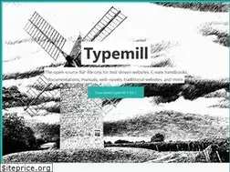 Sites similar to typemill.net