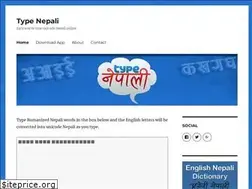 Sites similar to typenepali.com