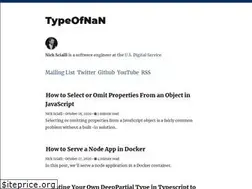 Sites similar to typeofnan.dev