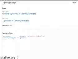 Sites similar to typescript.ninja