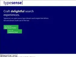 Sites similar to typesense.org
