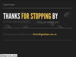 Sites similar to typeshape.com.au