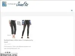 Sites similar to typesofjeanfits.com
