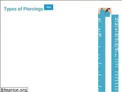 Sites similar to typesofpiercings.org