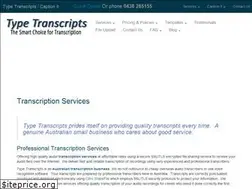 typetranscripts.com.au